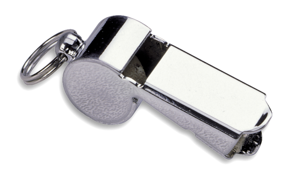 ART. 1042  CHROM-PLATED BRASS WHISTLE “OLIMPIC”